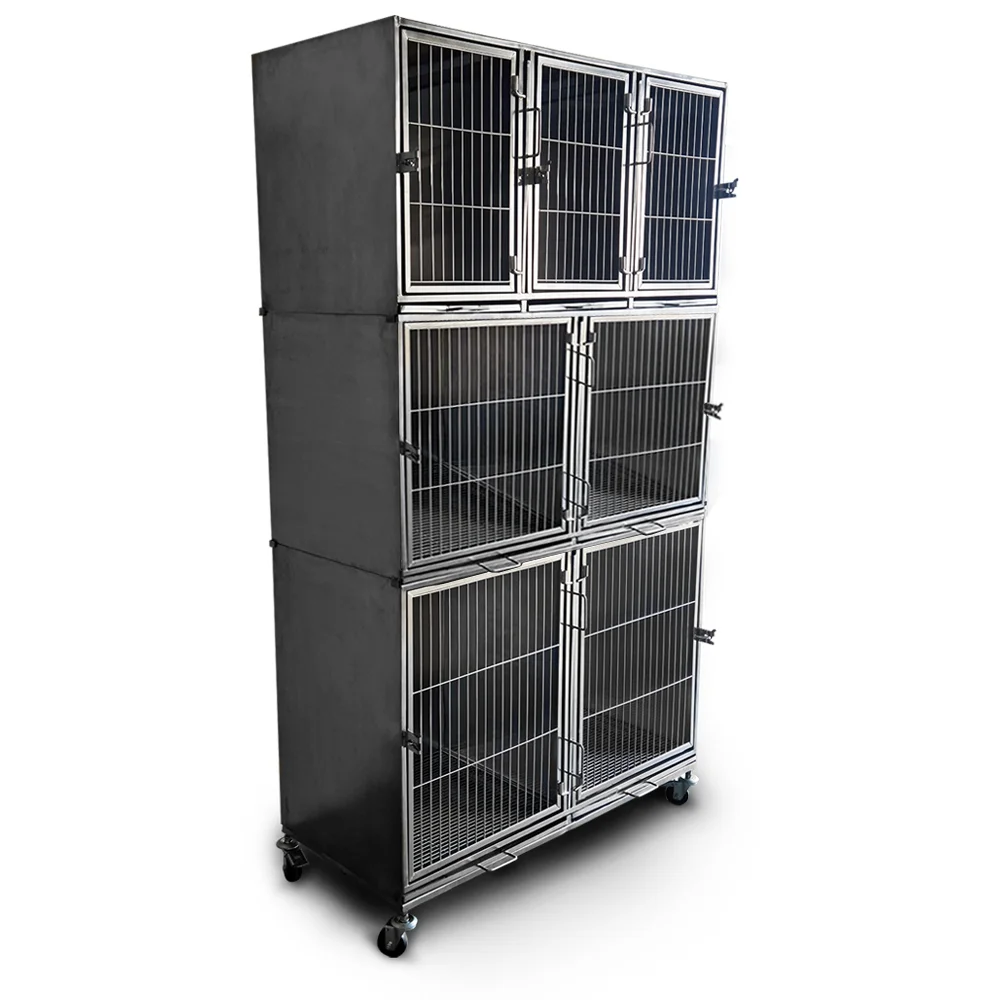 Canil Inox 7 Lugares Artemis